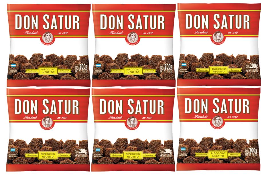 6 PK - DON SATUR - Bizcochos